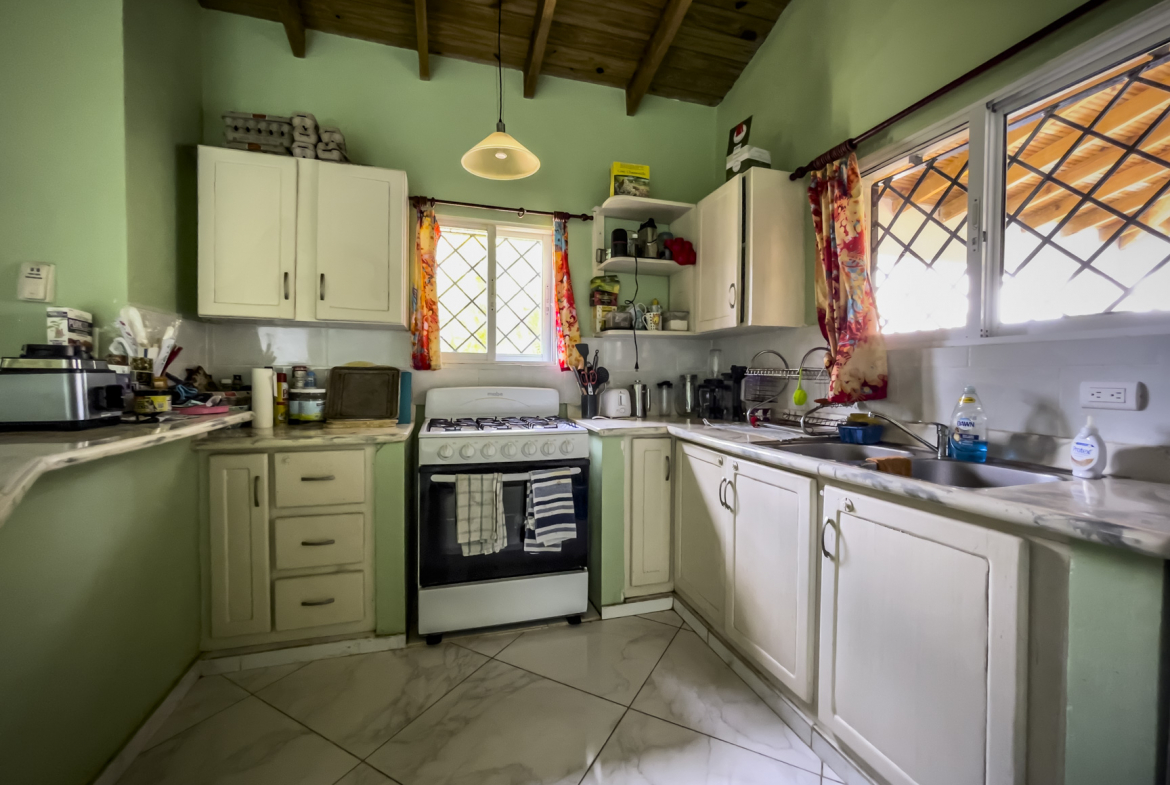 Kitchen of a 3 Bedroom Villa in Sosua