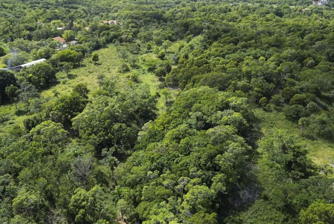 Aerial View of Land For Sale In La Mulata, Sosua