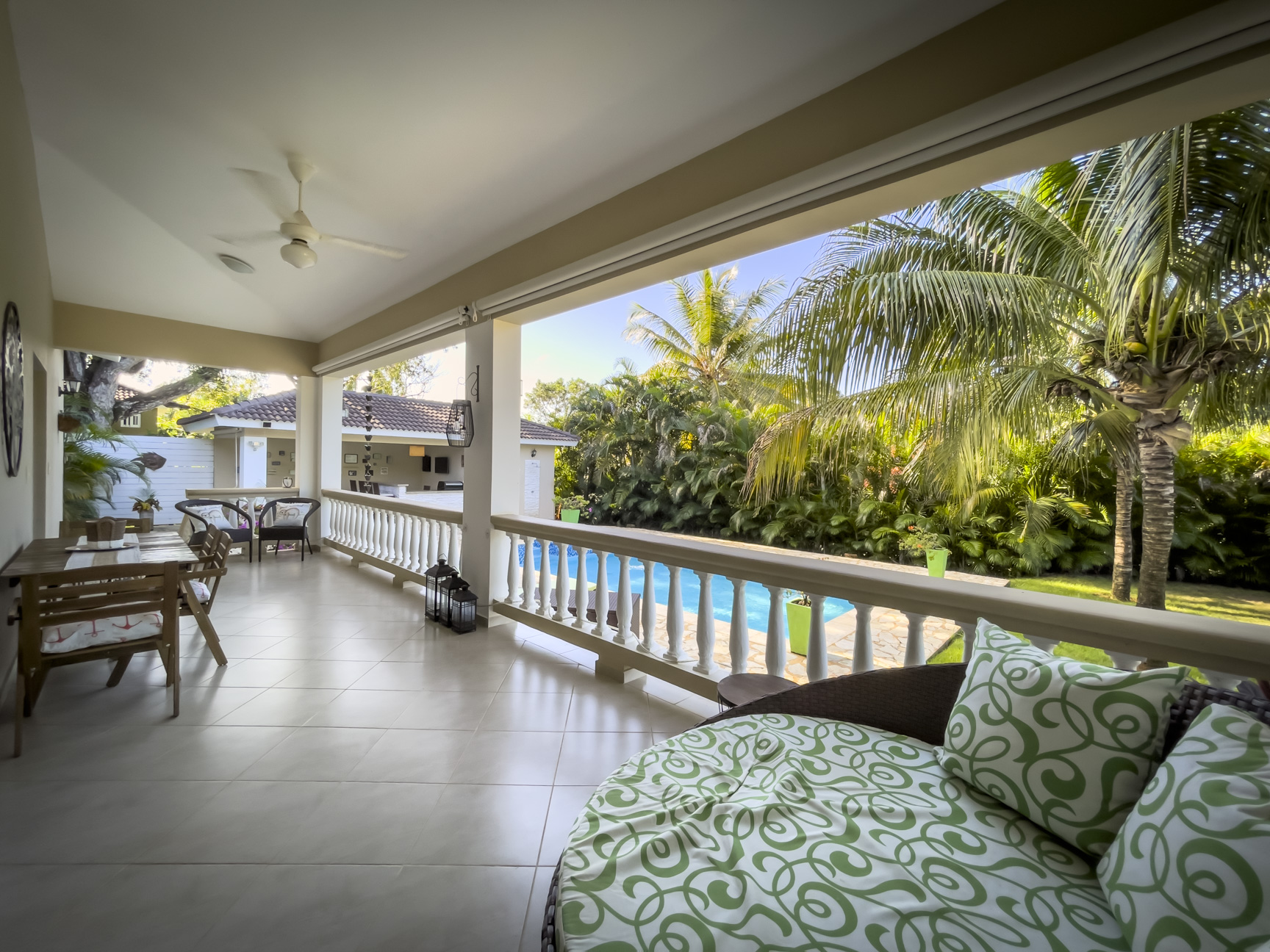 buyDRproperty Stunning 2 bedroom villa with pool view and outdoor seating. Sosua Real Estate