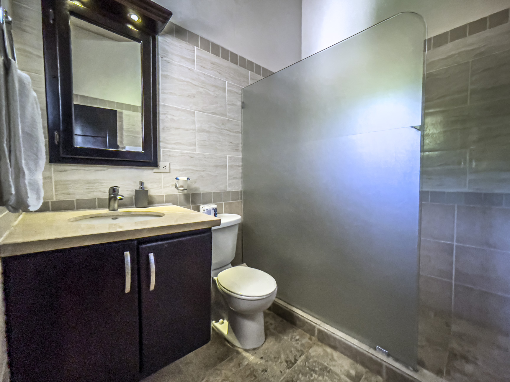 Bathroom in Villa For Sale in Costa Azul, Cabarete