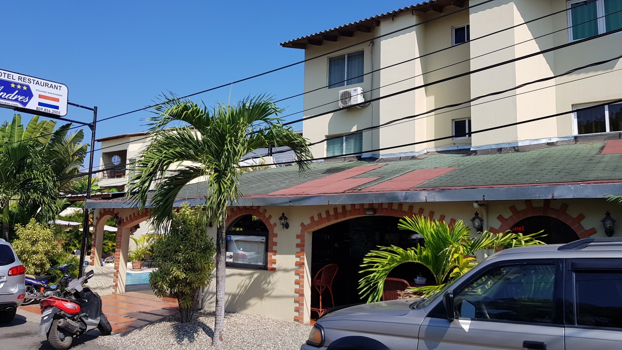 Hotel With Bar/Restaurant For Sale In The Center Of Sosua