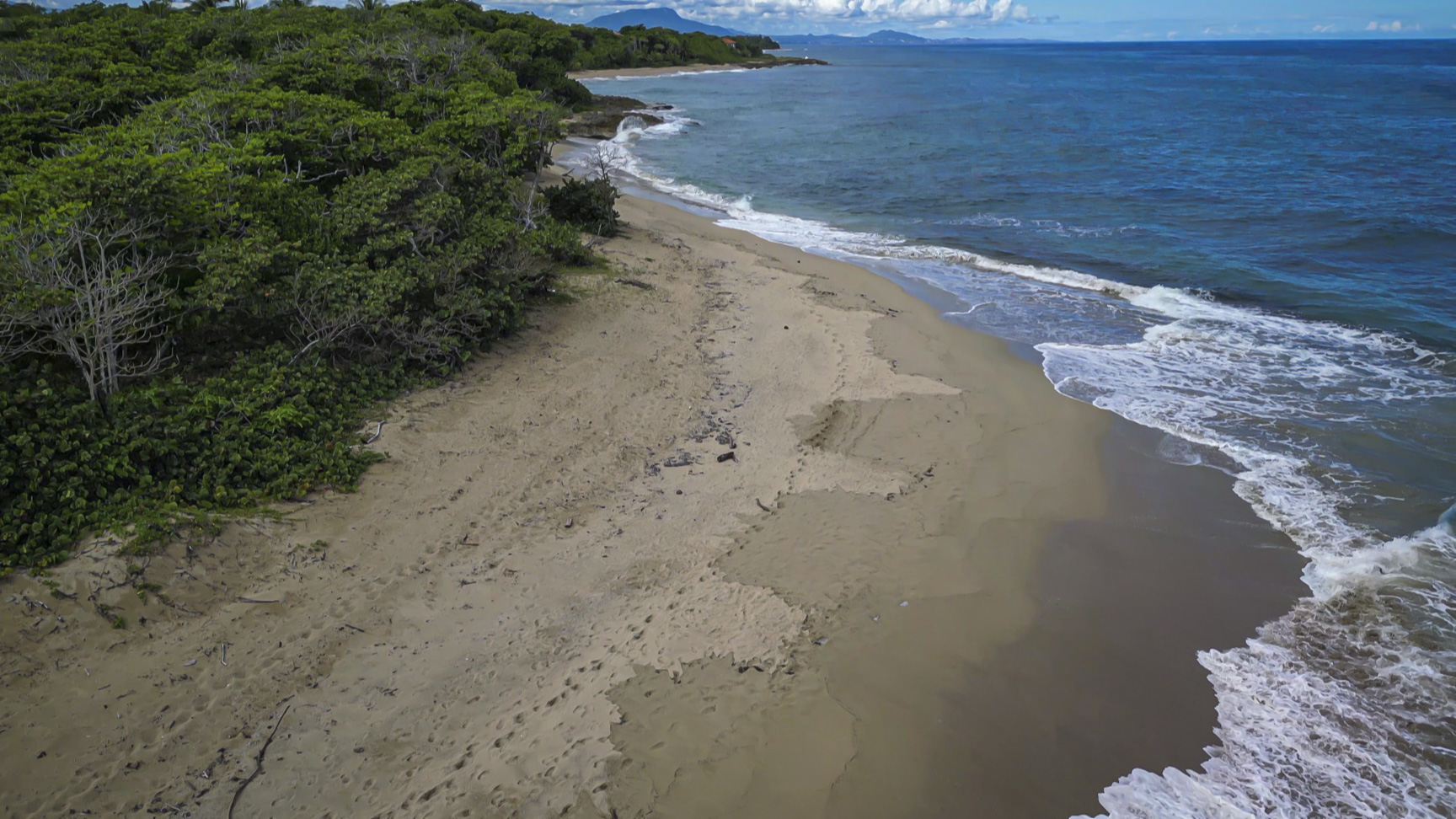 Aerial View of Beach Property For Sale