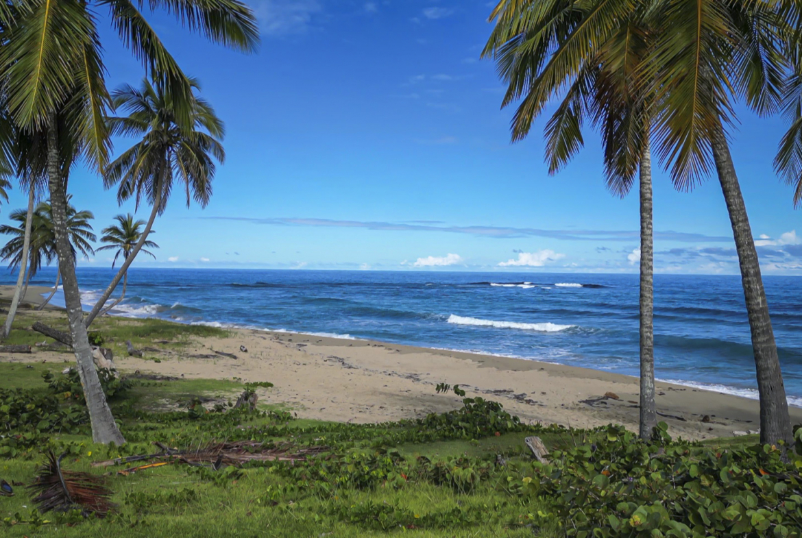 View of Encuentro Beach and ocean