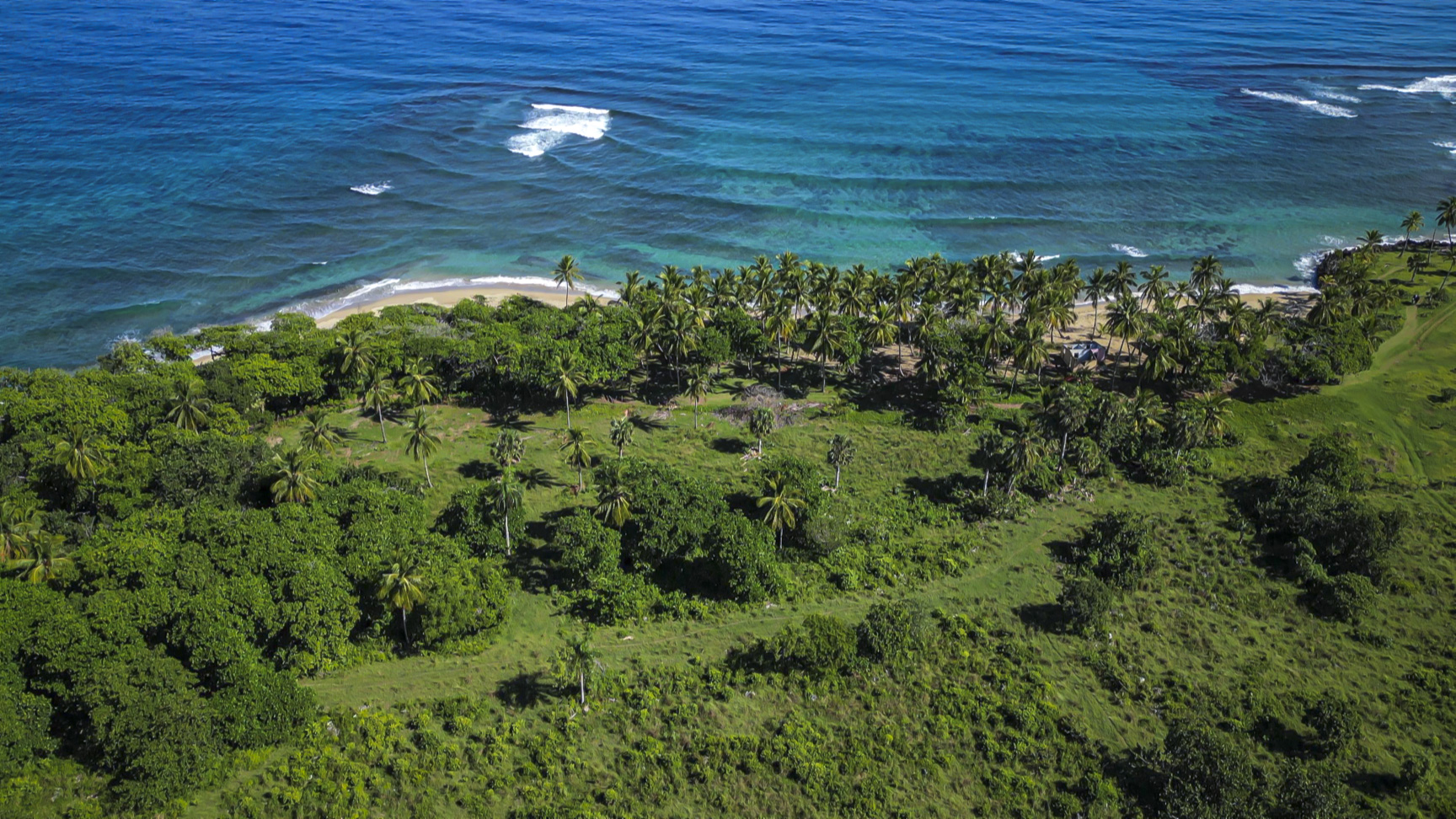 Aerial View of Beach Development Property For Sale