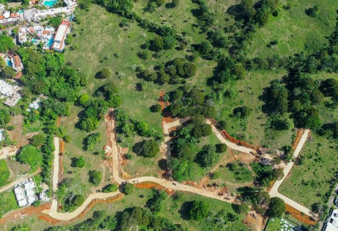 Aerial View of Building Lots for sale
