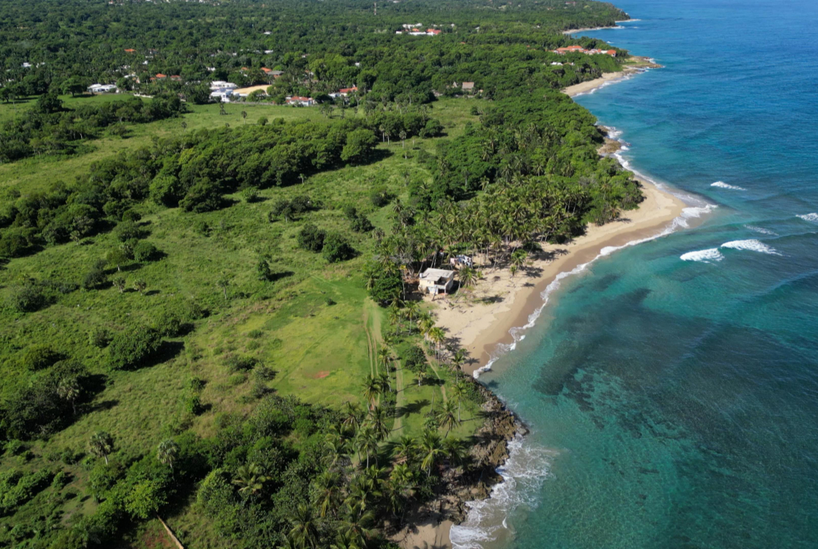 Aerial View of Oceanfront Development Property For Sale