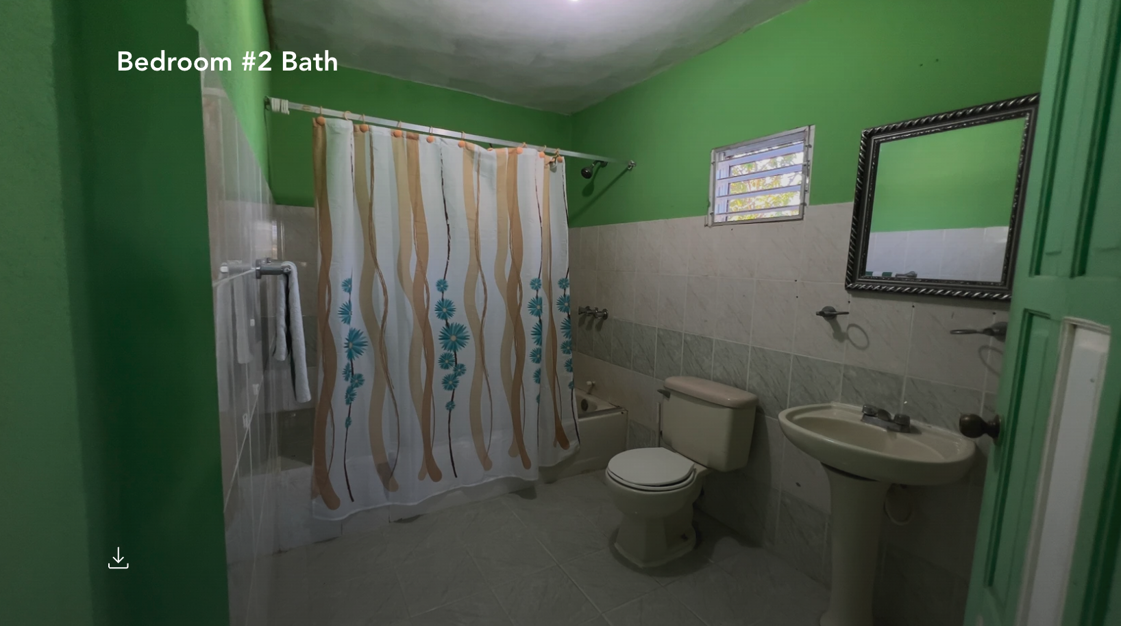 Hostel Bathroom Monte Criste