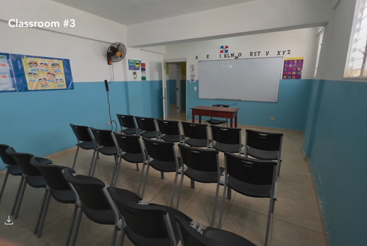 Hostel classroom Monti Cristi