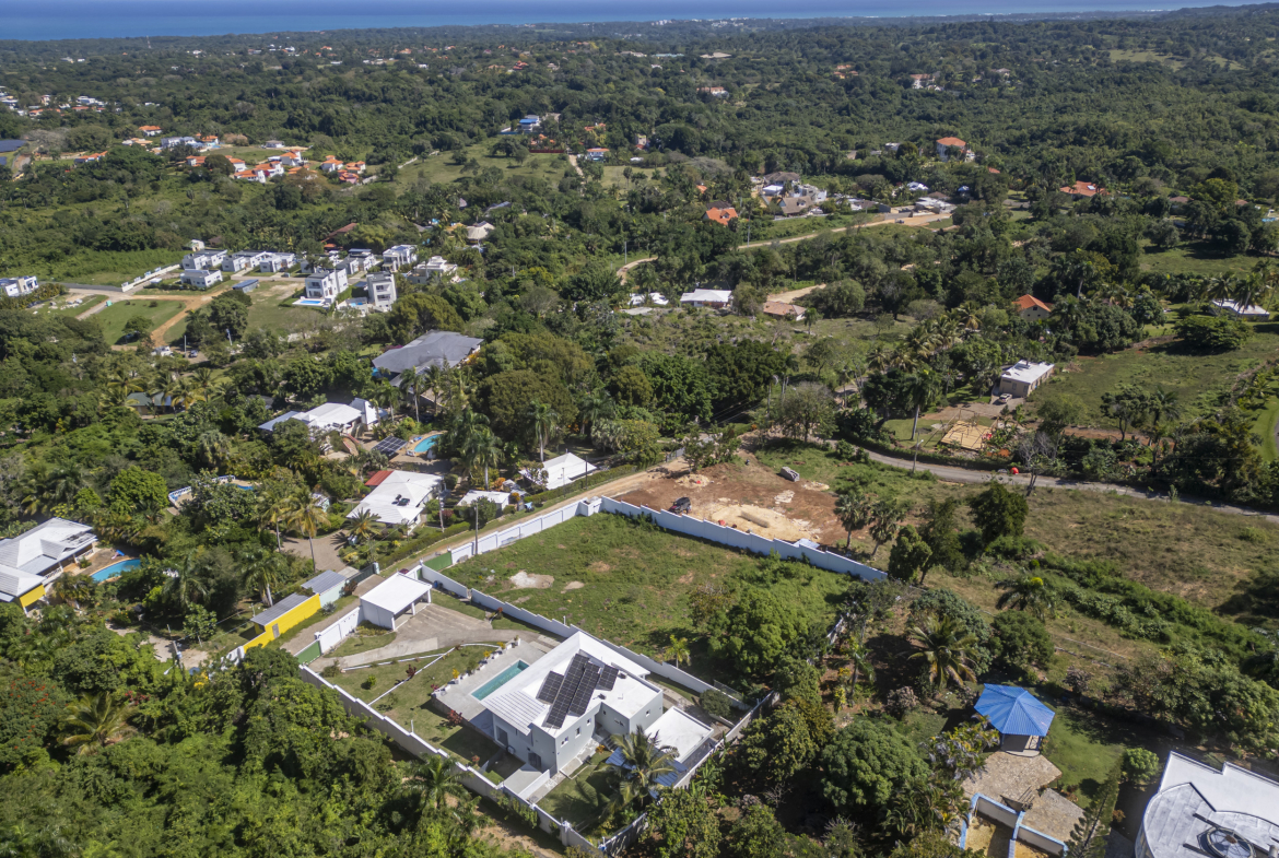 Aerial View of Lots for sale in La Mulata
