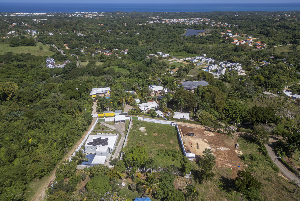 Aerial View of Lots for sale in La Mulata