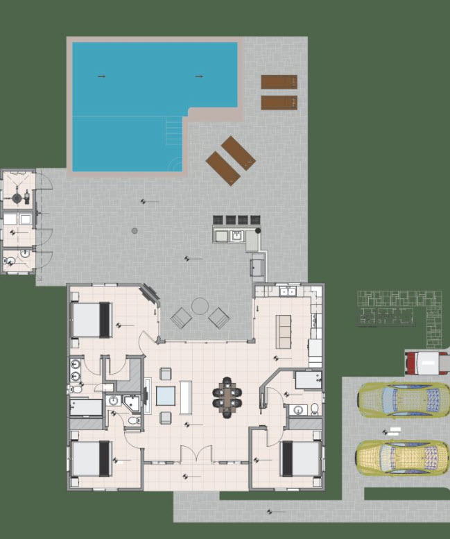 Villa Dolce Vita Casa Linda Floor Plan