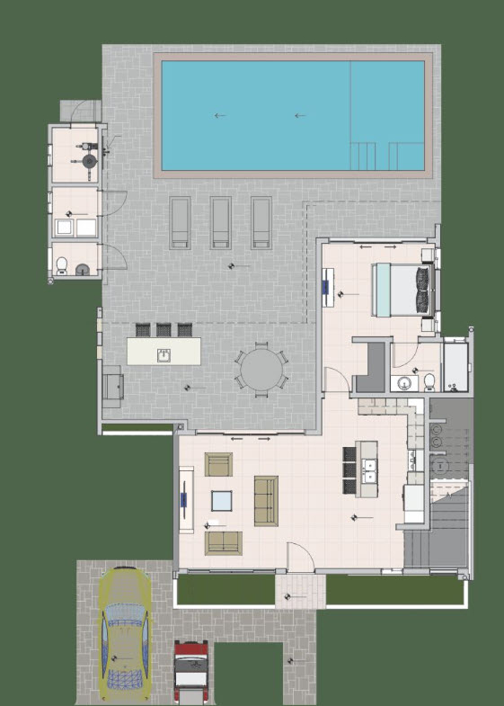 Casa Linda Villa BLUEPEARL for sale Floor Plan