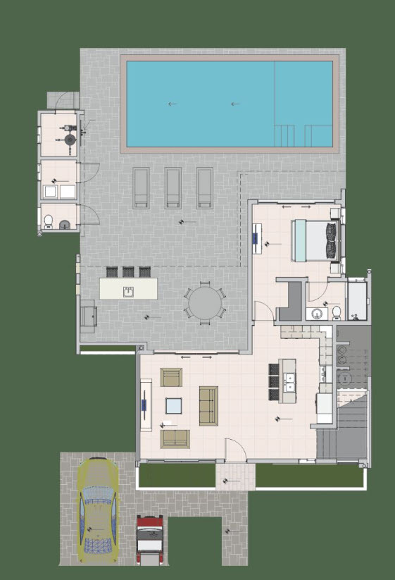 Casa Linda Villa BLUEPEARL for sale Floor Plan