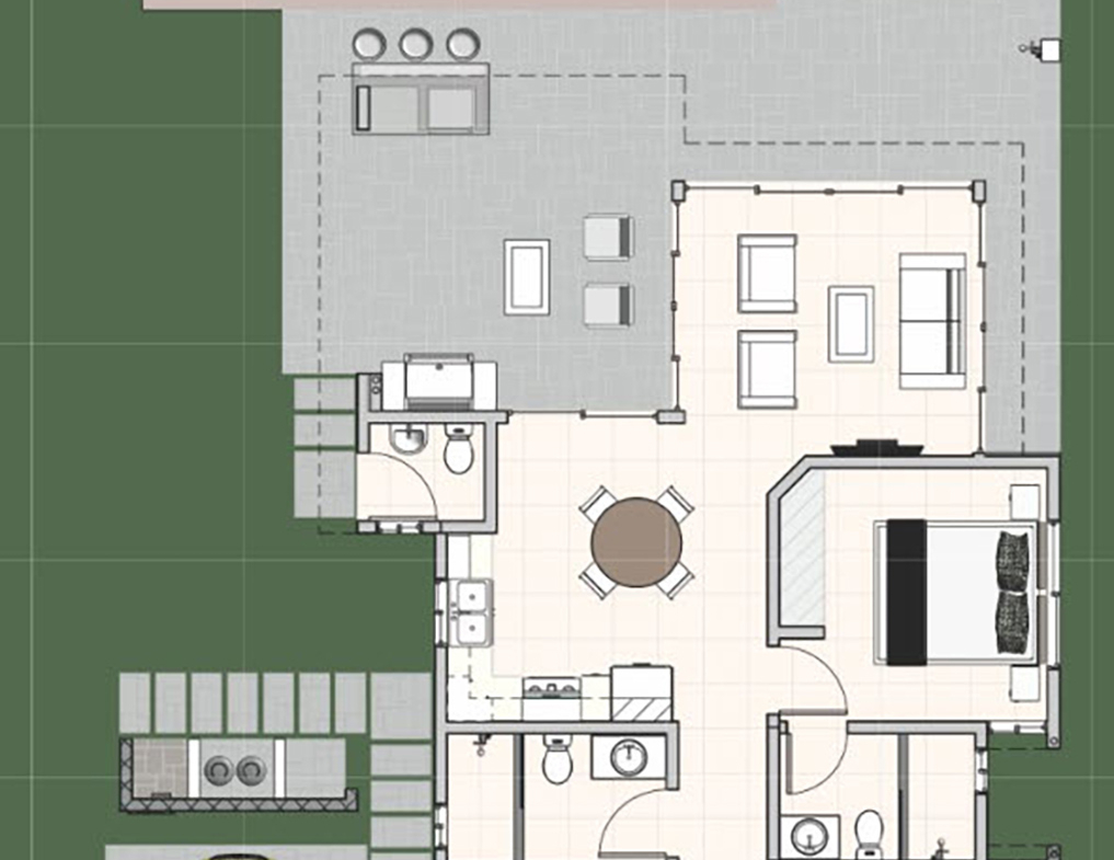 Villa SUNSET Floor Plan