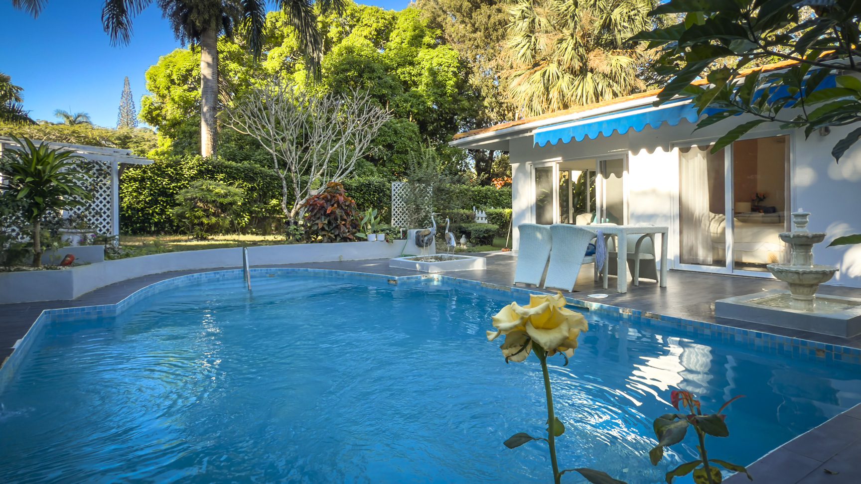 Tropical Villa with Private Waterfall for Sale Sosua