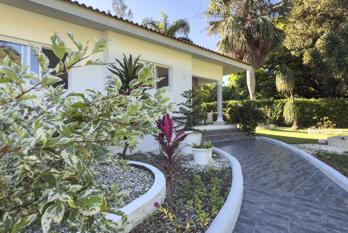 Private Garden Oasis Home in Gated Community Sosua