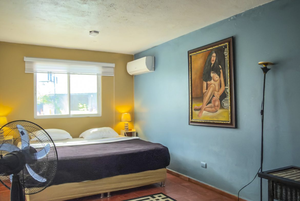 Bedroom in 1-bedroom condo for sale in central Sosúa