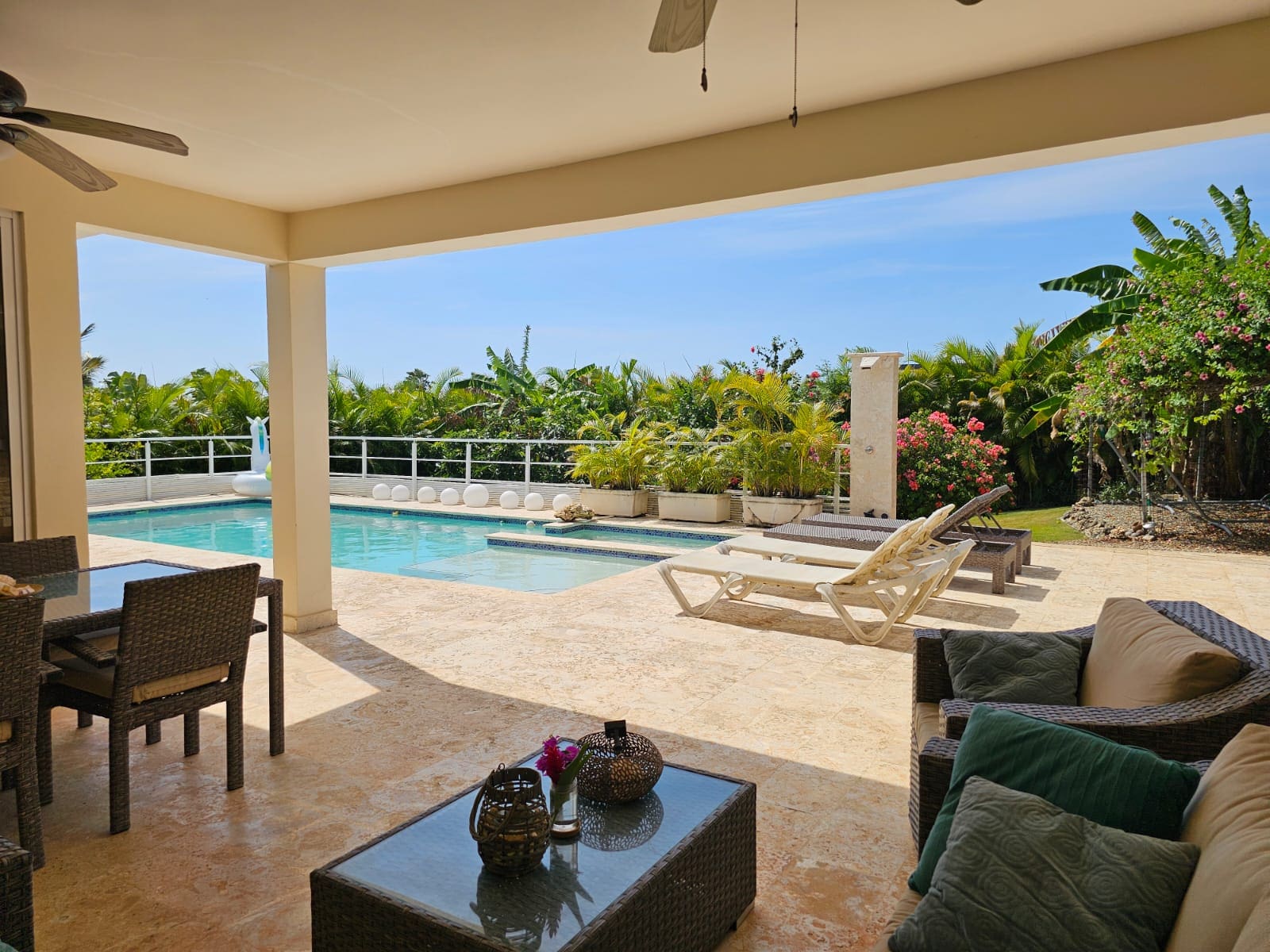 Ocean-View 3BR Villa with Pool in Casa Linda Sosúa