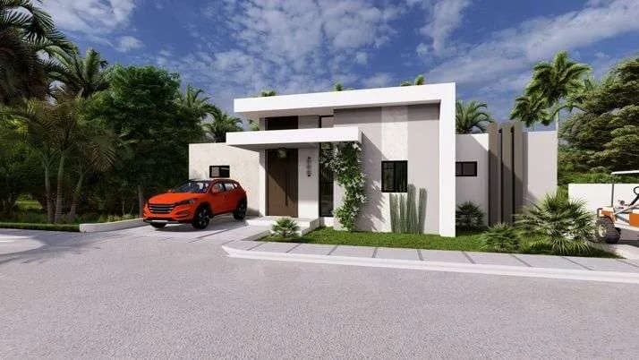 Villa Cascada: 2BR pre-construction villa in Casa Linda, Sosua.