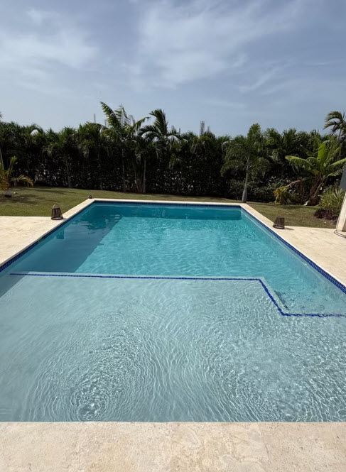 Luxury villa with private pool in the Dominican Republic